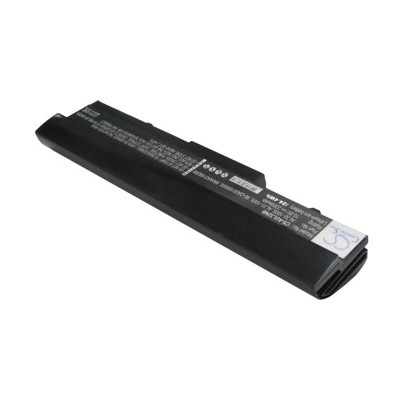 Black 10.8V 2200mAh Asus, Eee Pc 1001ha, Eee Pc 1005, Eee Pc 1005h Replacement Battery Notebook & Laptop Cameron Sino Technology Limited