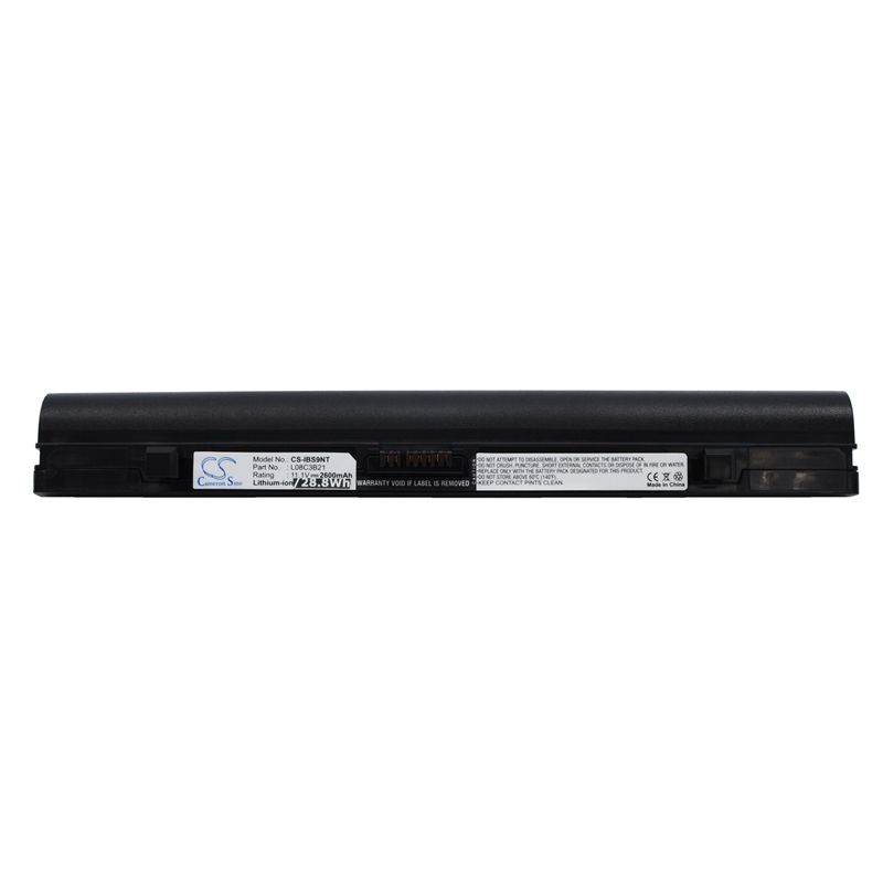 Black 11.1V 2600mAh Lenovo, ideapad Ideapad S10 20015, ideapad S10, ideapad S10 4231 Replacement Battery Notebook & Laptop Cameron Sino Technology Limited