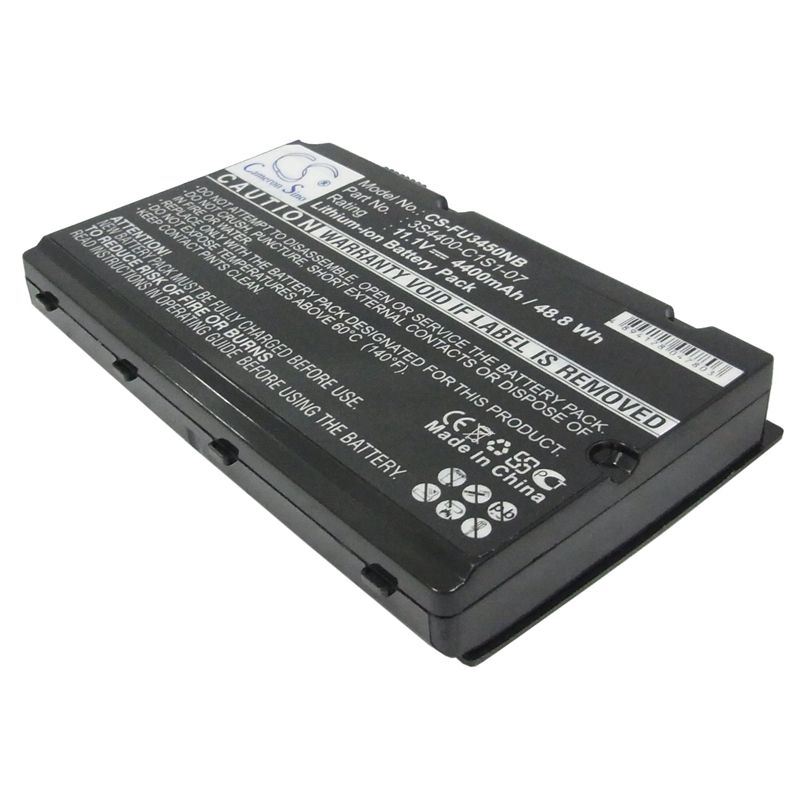 Black 11.1V 4400mAh Fujitsu, amilo Pi3450, amilo Pi3525, amilo Pi3540 Replacement Battery Notebook & Laptop Cameron Sino Technology Limited