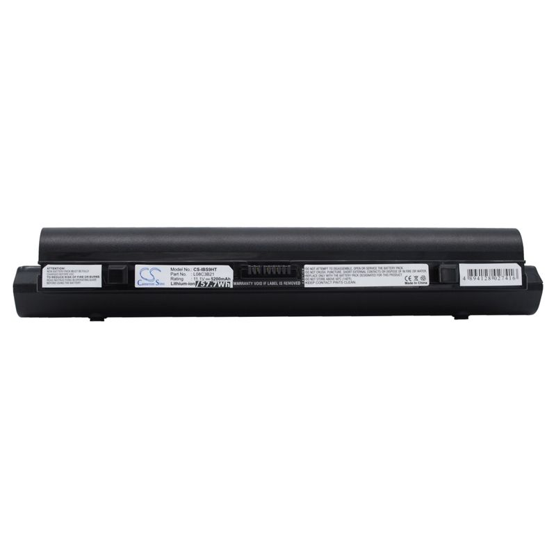 Black 11.1V 5200mAh Lenovo, ideapad S10, ideapad S10 20015, ideapad S10 4231 Replacement Battery Notebook & Laptop Cameron Sino Technology Limited