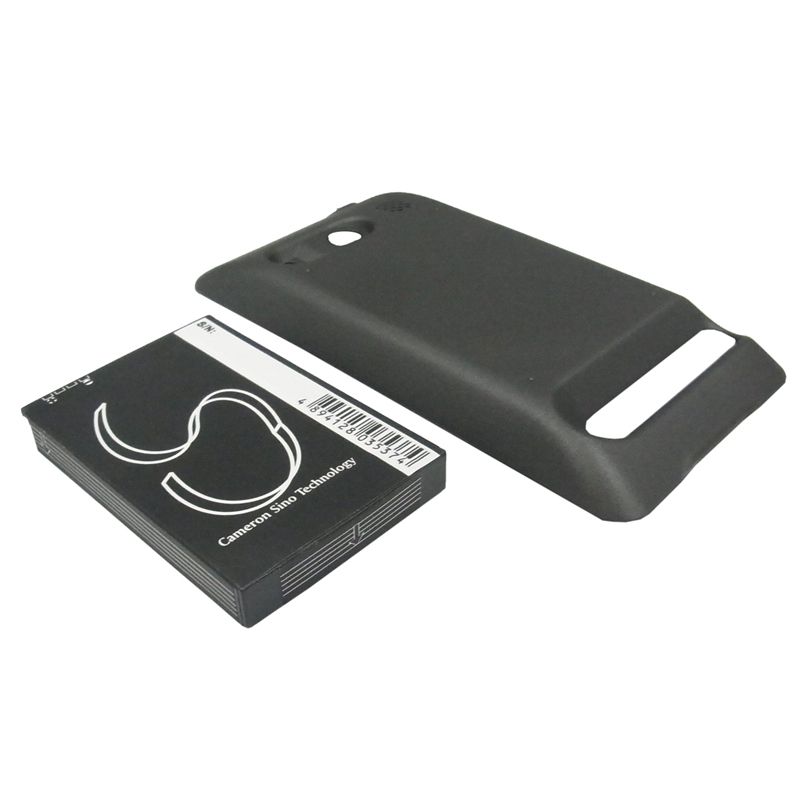 Black 3.7V 2200mAh Htc, a9292, evo 4g, supersonic Replacement Battery Mobile & SmartPhone Cameron Sino Technology Limited