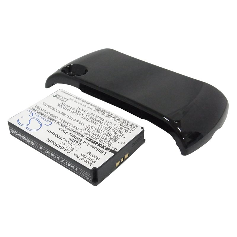 Black 3.7V 2600mAh Sony ericsson, r800a, r800i, r800x Replacement Battery Communications Cameron Sino Technology Limited
