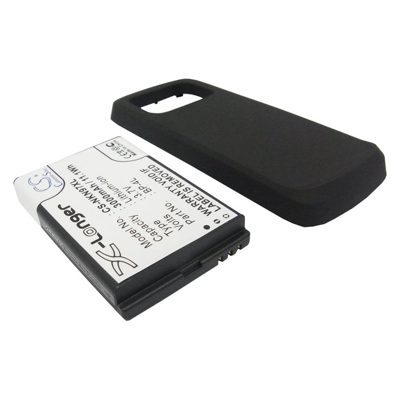 Black 3.7V 3000mAh Nokia, n97 Replacement Battery Mobile & SmartPhone Cameron Sino Technology Limited