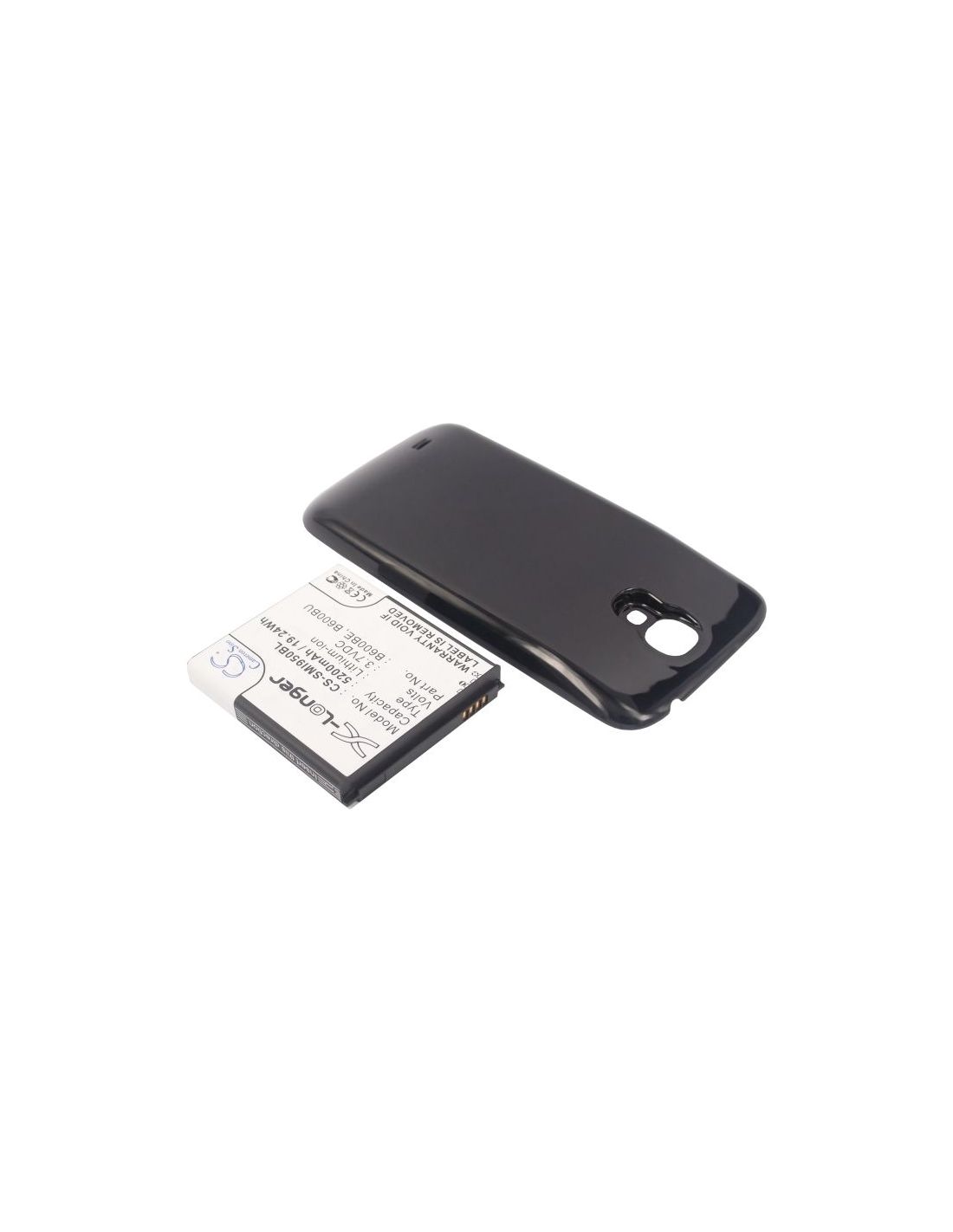Black 3.7V 5200mAh Samsung, galaxy s4, galaxy s4 lte, gt-i9500 Replacement Battery Mobile & SmartPhone Cameron Sino Technology Limited
