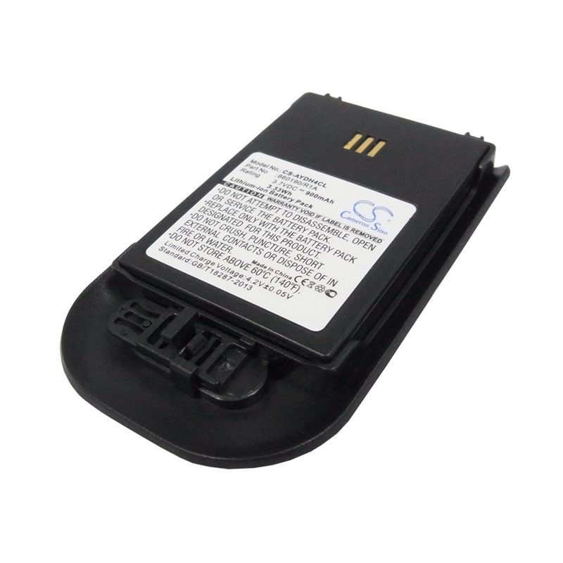 Black 3.7V 900mAh Alcatel, Omnitouch 8118, Omnitouch 8128, Ascom Replacement Battery Cordless Phone Cameron Sino Technology Limited
