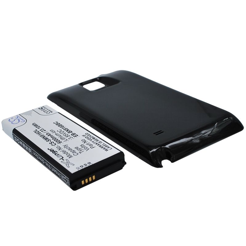 Black 3.85V 6000mAh Samsung, galaxy note 4 (china mobile), sm-n9100, sm-n9106w Replacement Battery Mobile & SmartPhone Cameron Sino Technology Limited
