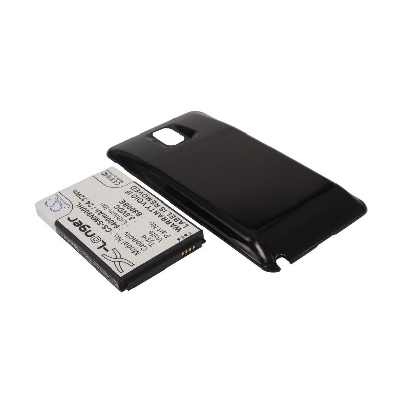 Black 3.8V 6400mAh Samsung, galaxy note 3, galaxy note iii, sc-01f Replacement Battery Mobile & SmartPhone Cameron Sino Technology Limited