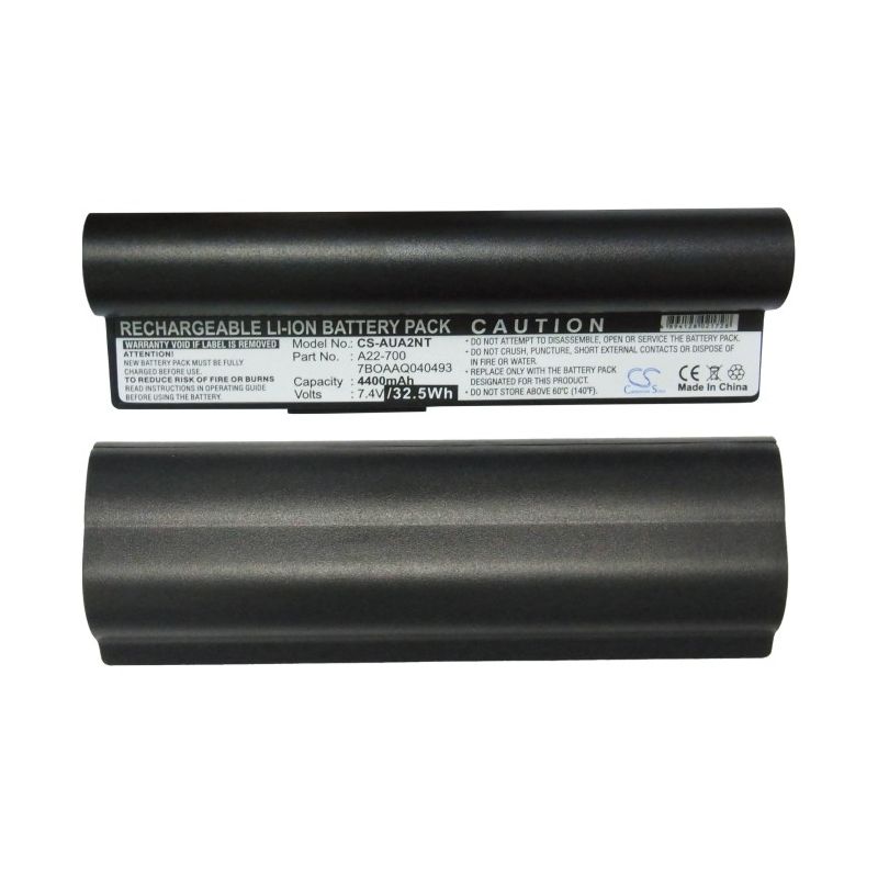 Black 7.4V 4400mAh Asus, Eee Pc 2g Linux, Eee Pc 2g Surf(256 Ram), Eee Pc 2g Surf/linux Replacement Battery Notebook & Laptop Cameron Sino Technology Limited