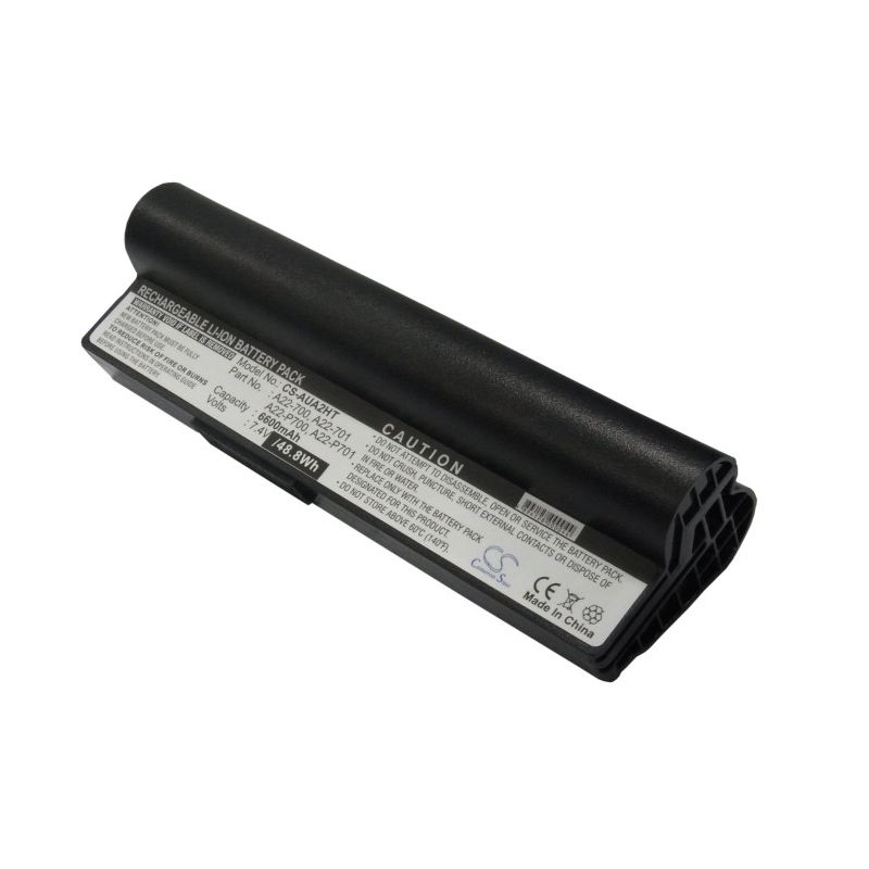 Black 7.4V 6600mAh Asus, Eee Pc 2g Linux, Eee Pc 2g Surf(256 Ram), Eee Pc 2g Surf/linux Replacement Battery Notebook & Laptop Cameron Sino Technology Limited
