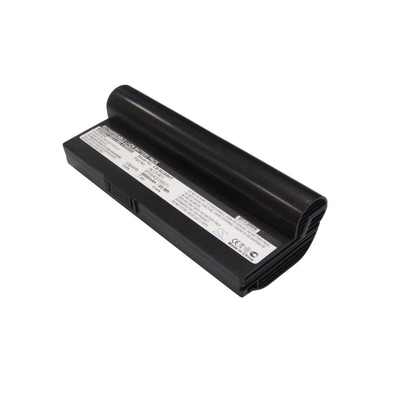 Black 7.4V 8800mAh Asus, Eee Pc 1000, Eee Pc 1000h, Eee Pc 1000ha Replacement Battery Notebook & Laptop Cameron Sino Technology Limited
