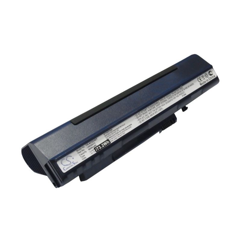 Blue 11.1V 6600mAh Acer, Aspire One, Aspire One 531h, Aspire One 531h-1440 Replacement Battery Notebook & Laptop Cameron Sino Technology Limited