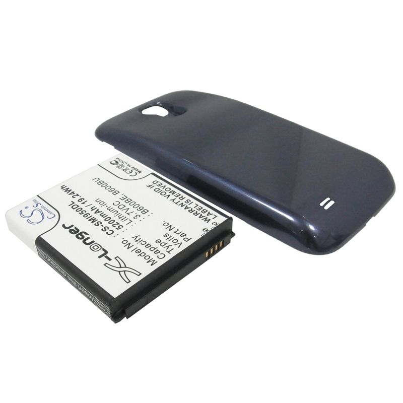 Blue 3.7V 5200mAh Samsung, galaxy s4, galaxy s4 lte, gt-i9500 Replacement Battery Mobile & SmartPhone Cameron Sino Technology Limited