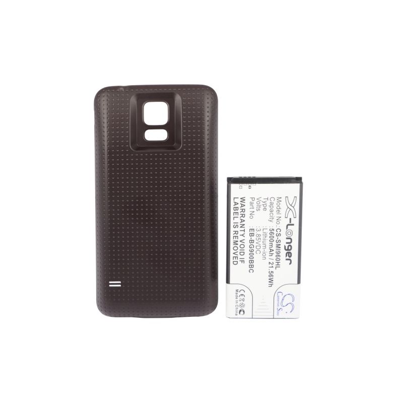 Brown 3.85V 5600mAh Samsung, galaxy s5, galaxy s5 lte, gt-i9600 Replacement Battery Mobile & SmartPhone Cameron Sino Technology Limited