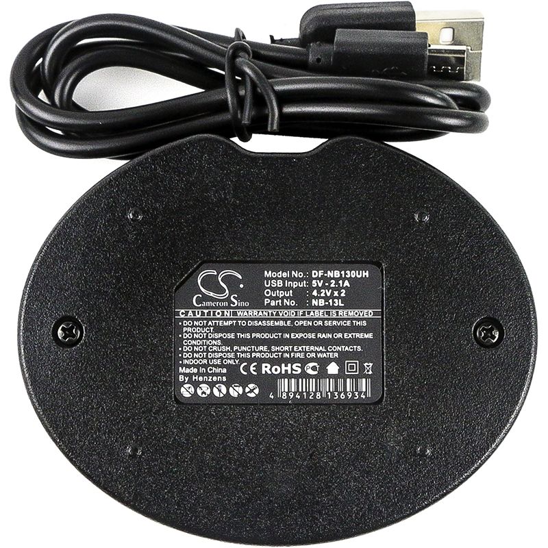 Camera Charger for Canon, Digital 30, Digital Ixus 700, Ixus 750 Camera Charger Cameron Sino Technology Limited