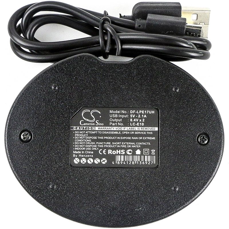 Camera Charger For Canon, Eos 200d, Eos 750d, Eos 760d Camera Charger Cameron Sino Technology Limited