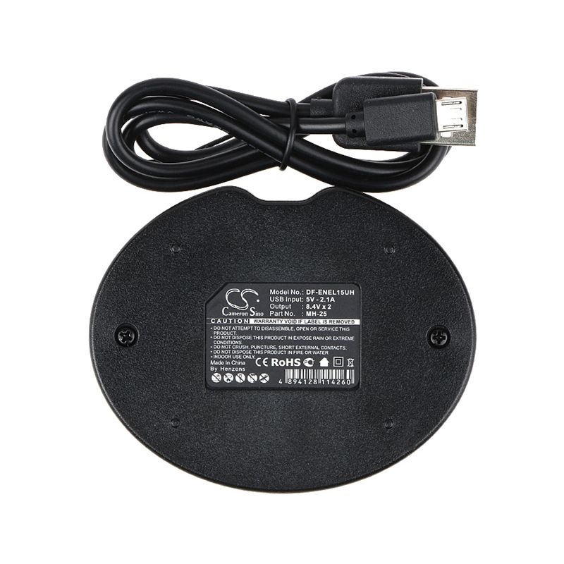 Camera Charger for Nikon, 1 V1, Coolpix D7000, D600 Battery Charger Cameron Sino Technology Limited