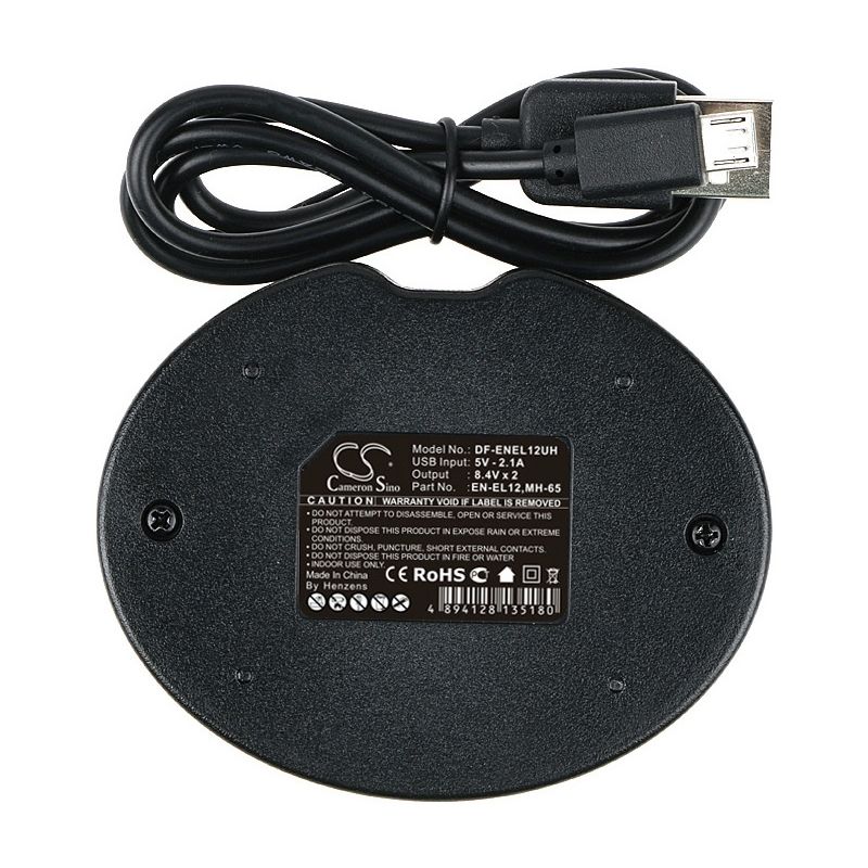 Camera Charger for Nikon, Coolpix Aw100, Coolpix Aw100s, Coolpix Aw110 Camera Charger Cameron Sino Technology Limited