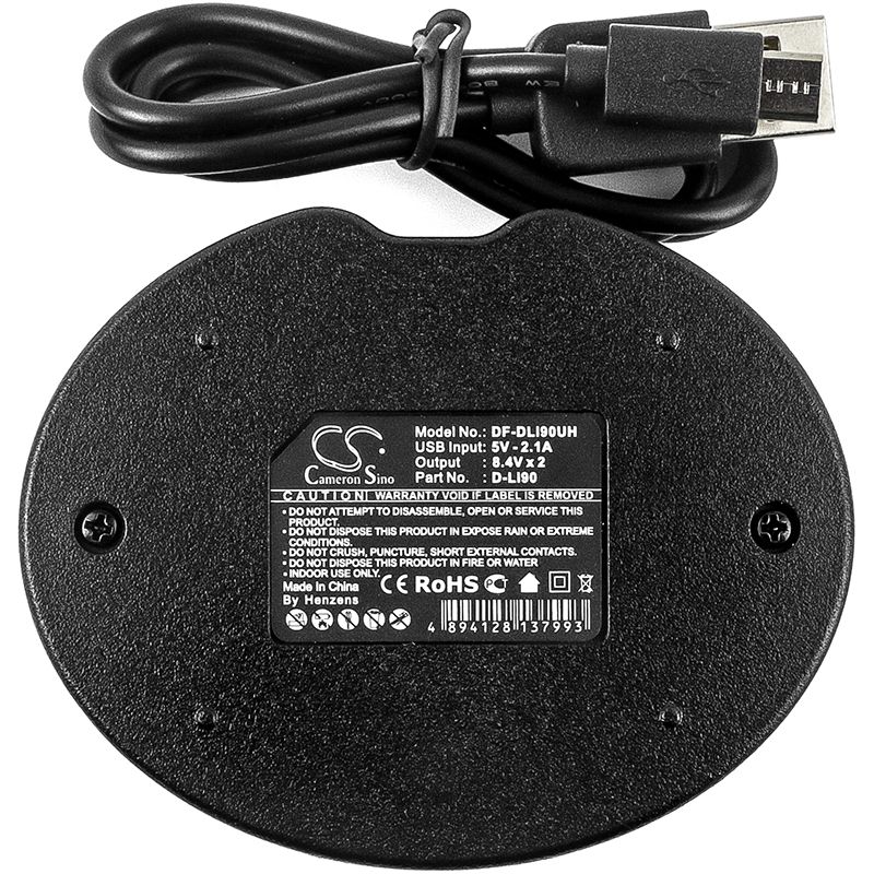 Camera Charger for Pentax, 645d, 645z, K01 Camera Charger Cameron Sino Technology Limited