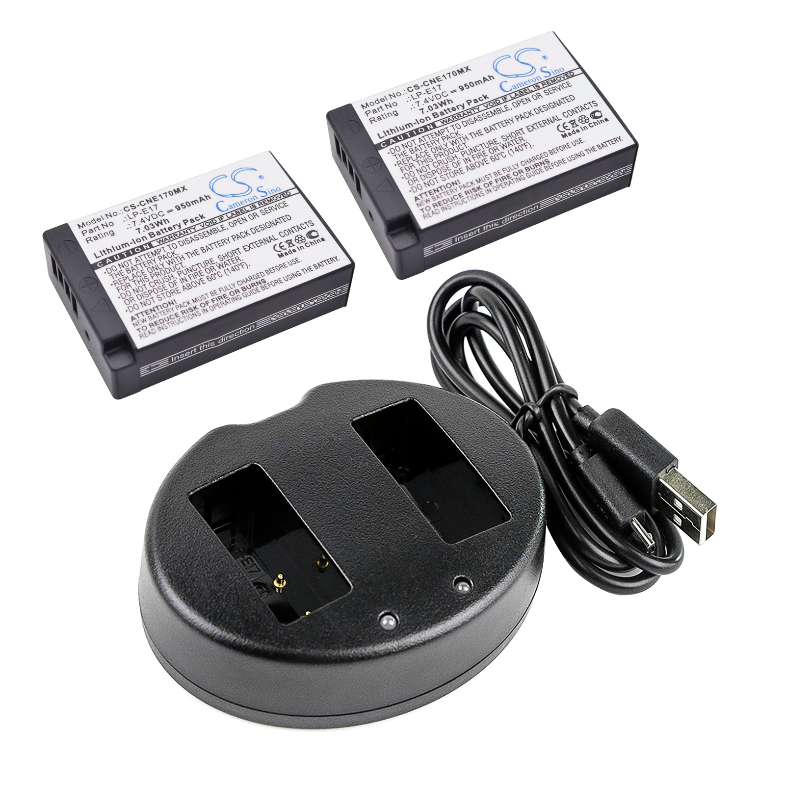 Canon Camera Accessory Kit with Dual LP-E17 Batteries and Charger Cosmetic Mirror Cameron Sino Technology Limited