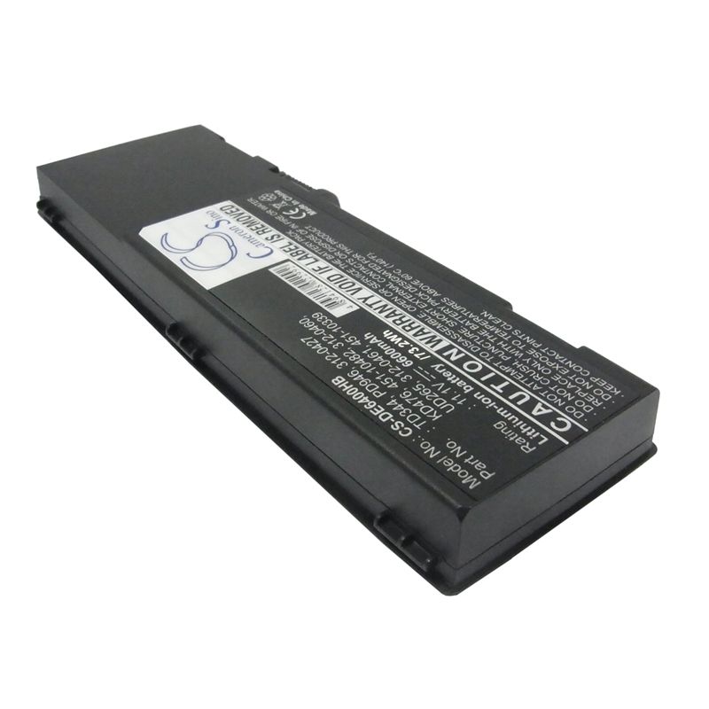 CS-DE6400HB Li-ion Battery Fits Dell, Inspiron 1501, Inspiron 6400, Inspiron E1505 11.1v, 6600mah Notebook & Laptop Cameron Sino Technology Limited