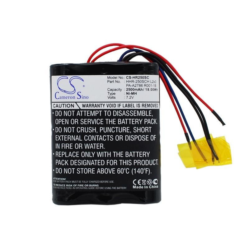 CS-HR250SC Ni-MH Battery fits Panasonic, Hhr-250sch L2x3, Pa-a2786 R001-1b, 7.2V, 2500mAh Vehicles Cameron Sino Technology Limited
