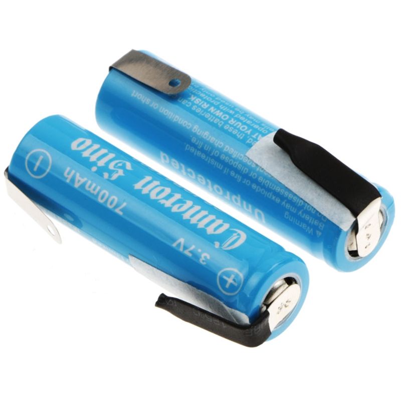 CS-ICR14500NF Li-ion Battery Includes 2pcs Pack With Tabs 3.7v, 700mah 14500 Cameron Sino Technology Limited