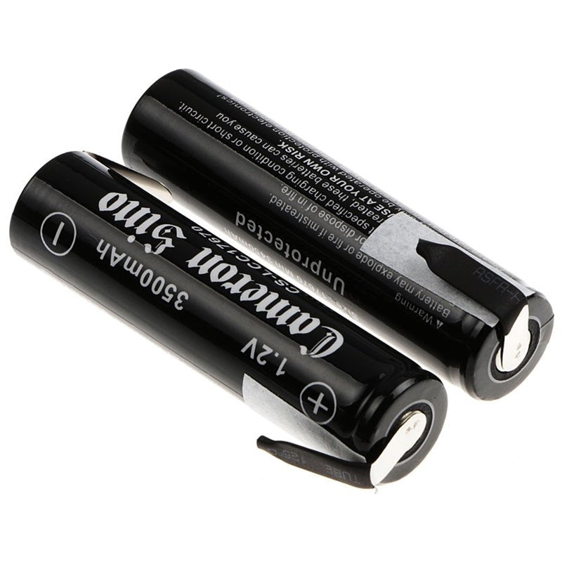 CS-LCC17670NR Ni-mh Battery Includes 2pcs Pack With Solder Tabs 1.2v, 3500mah AA Cameron Sino Technology Limited