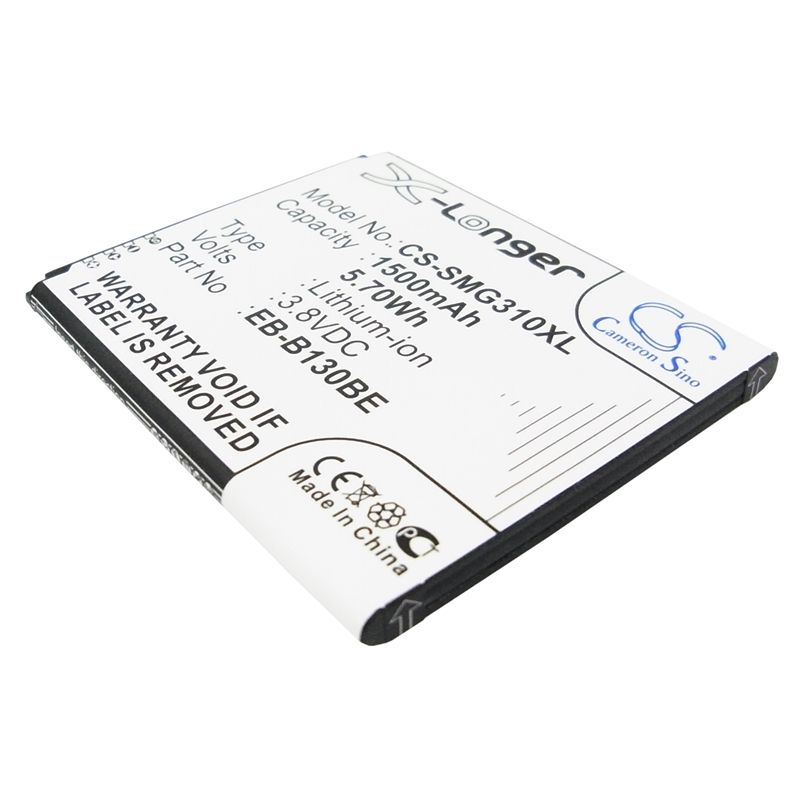 CS-SMG310XL Li-ion Battery fits Samsung, galaxy ace 4 3g, galaxy ace nxt, galaxy ace style 3.8V, 1500mAh Mobile & SmartPhone Cameron Sino Technology Limited