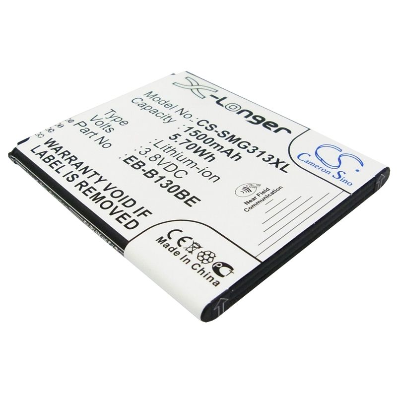 CS-SMG313XL Li-ion Battery fits Samsung, galaxy ace 4 3g, galaxy ace nxt, galaxy ace style 3.8V, 1500mAh Mobile & SmartPhone Cameron Sino Technology Limited