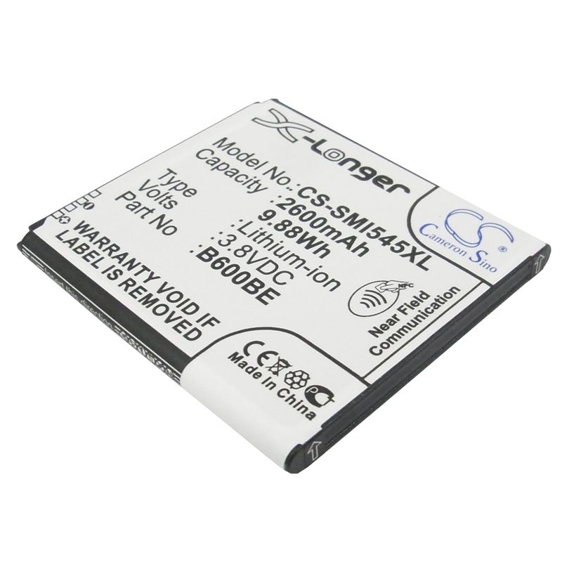 CS-SMI545XL Li-ion Battery Fits Samsung, Altius, Galaxy S 4 Duos, Galaxy S Iv 3.8v, 2600mah Mobile & SmartPhone Cameron Sino Technology Limited