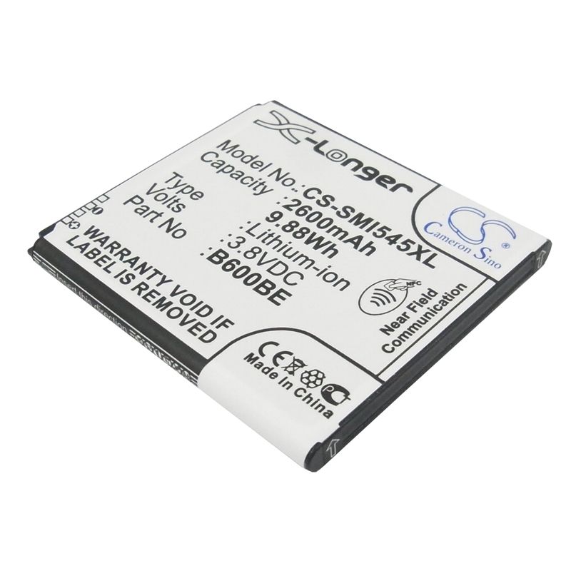 CS-SMI545XL Li-ion Battery Fits Samsung, Altius, Galaxy S 4 Duos, Galaxy S Iv 3.8v, 2600mah Mobile & SmartPhone Cameron Sino Technology Limited