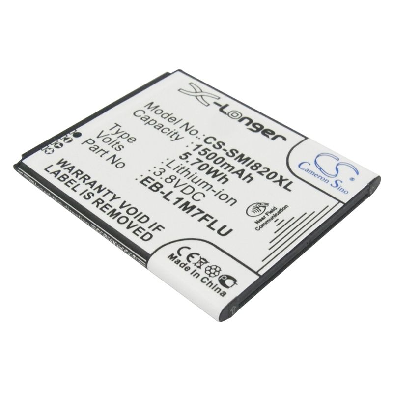 CS-SMI820XL Li-ion Battery fits Samsung, galaxy s 3 mini, galaxy s iii mini, galaxy s iii mini value edition 3.8V, 1500mAh Mobile & SmartPhone Cameron Sino Technology Limited