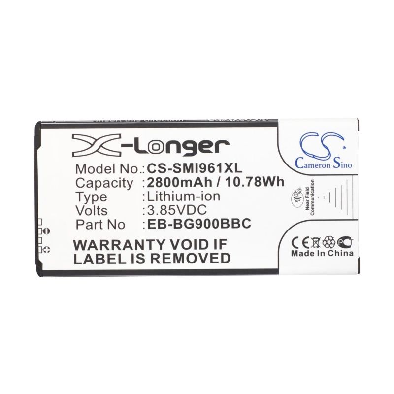 CS-SMI961XL Li-ion Battery Fits Samsung, Galaxy Round, Galaxy Round Lte, Galaxy S5 3.85v, 2800mah Mobile & SmartPhone Cameron Sino Technology Limited