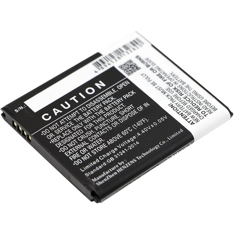CS-SMJ100XL Li-ion Battery fits Samsung, galaxy j1, galaxy j1 4g, galaxy j1 duos 3.85V, 1850mAh Mobile & SmartPhone Cameron Sino Technology Limited