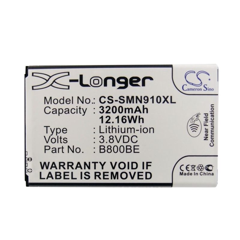 CS-SMN910XL Li-ion Battery Fits Samsung, Galaxy Note 3, Galaxy Note 3 Lte, Galaxy Note Iii 3.8v, 3200mah Mobile & SmartPhone Cameron Sino Technology Limited