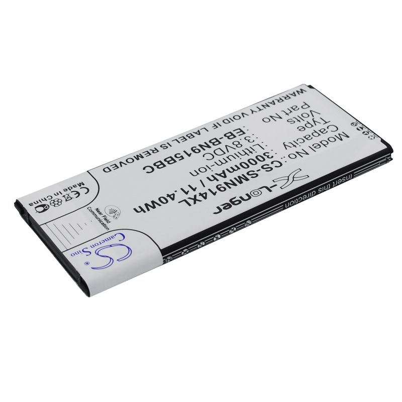 CS-SMN914XL Li-ion Battery fits Samsung, galaxy note edge, note edge 4g, sm-n915 3.8V, 3000mAh Mobile & SmartPhone Cameron Sino Technology Limited