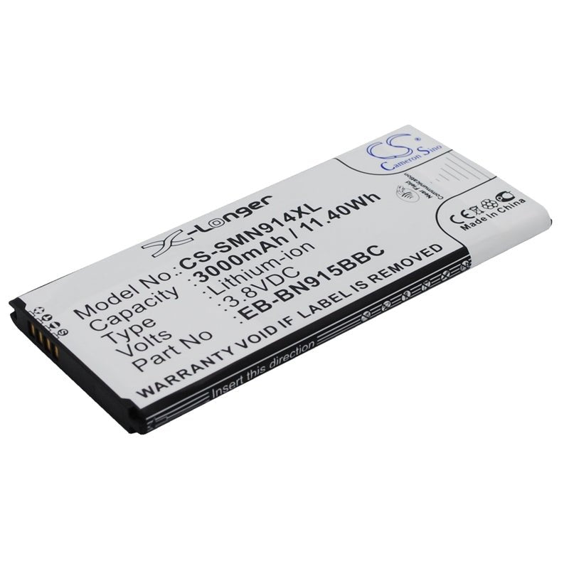 CS-SMN914XL Li-ion Battery fits Samsung, galaxy note edge, note edge 4g, sm-n915 3.8V, 3000mAh Mobile & SmartPhone Cameron Sino Technology Limited