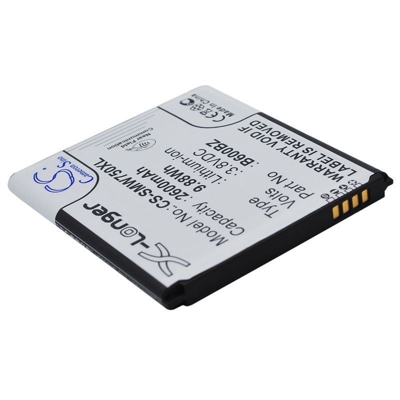 CS-SMW750XL Li-ion Battery fits Samsung, ativ se, ativ se neo, huron 3.8V, 2600mAh Mobile & SmartPhone Cameron Sino Technology Limited