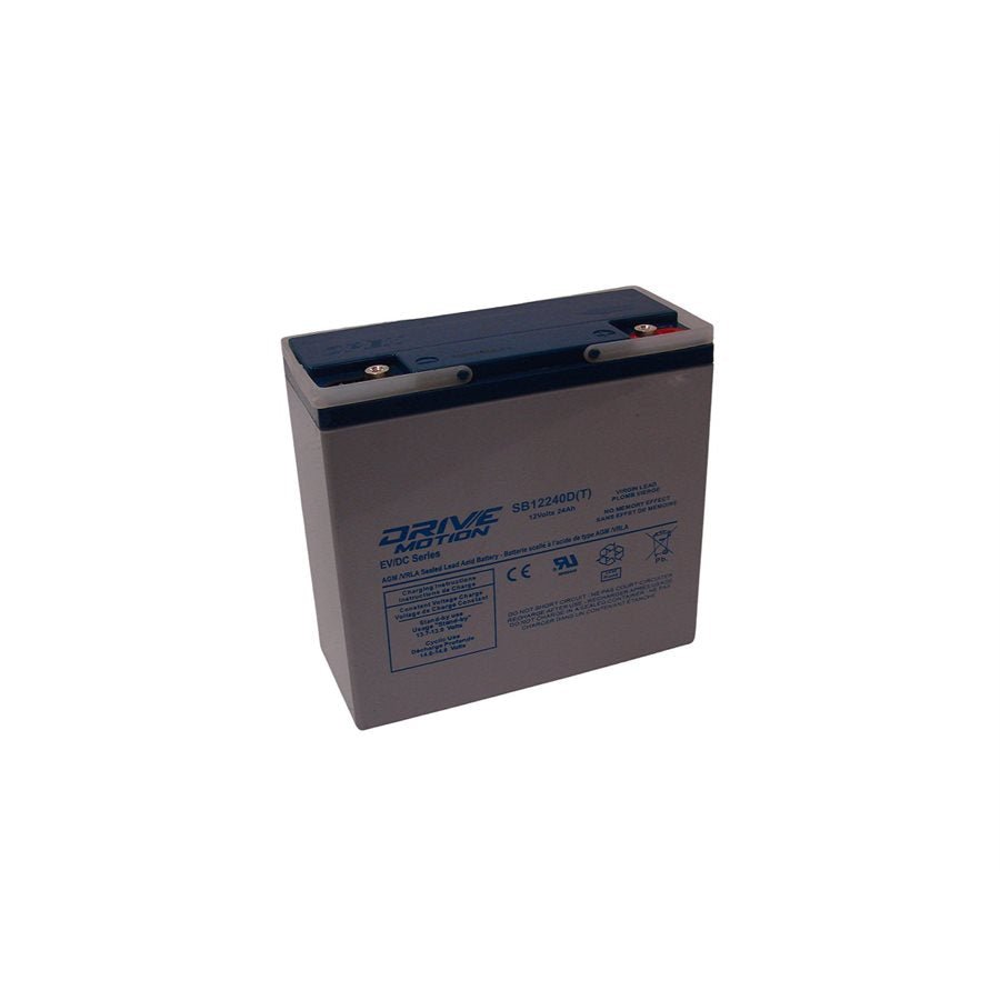 Deep Cycle VRLA Battery Replaces 6-DZM-20, 12V 24 Ah Sealed Lead Acid Batteries Drivemotion