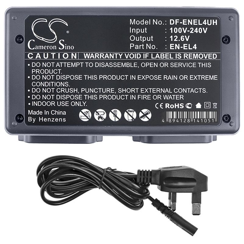 DF-ENEL4UH Camera Charger for Nikon, Mh-22, D2h, D2hs, D2x, D2xs, D3 Camera Charger Cameron Sino Technology Limited