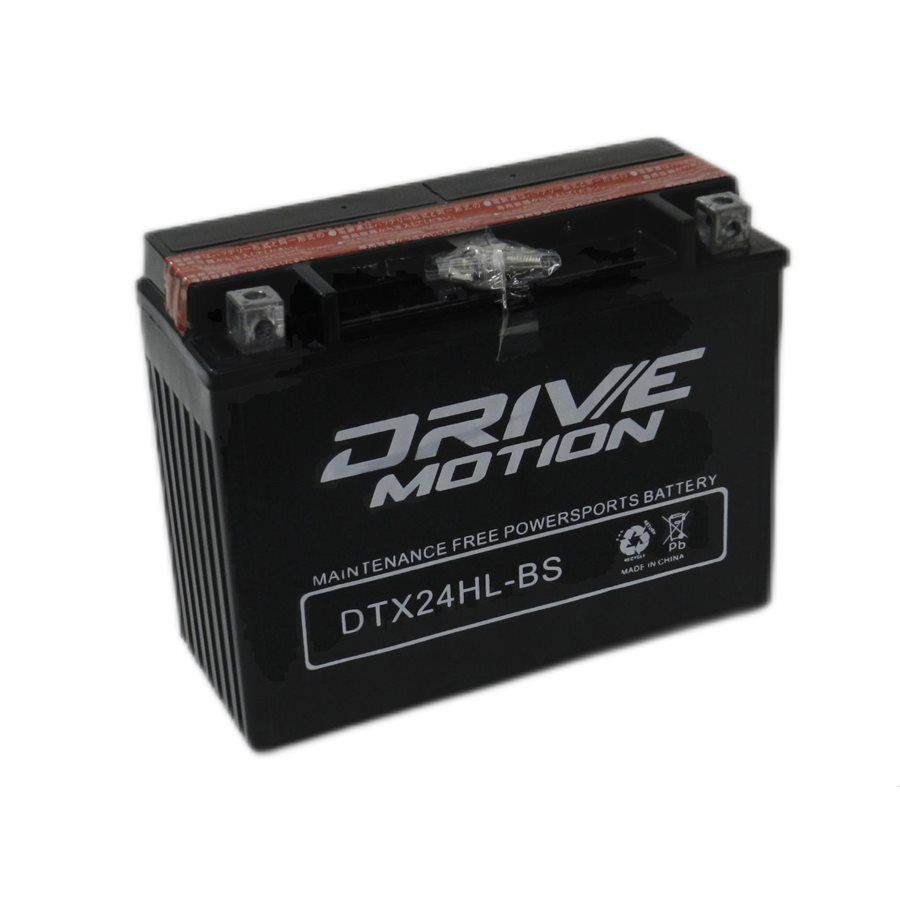 Drivemotion DTX24HL-BS 12V 21Ah 350 cca Powersports Battery Powersports Batteries Drivemotion
