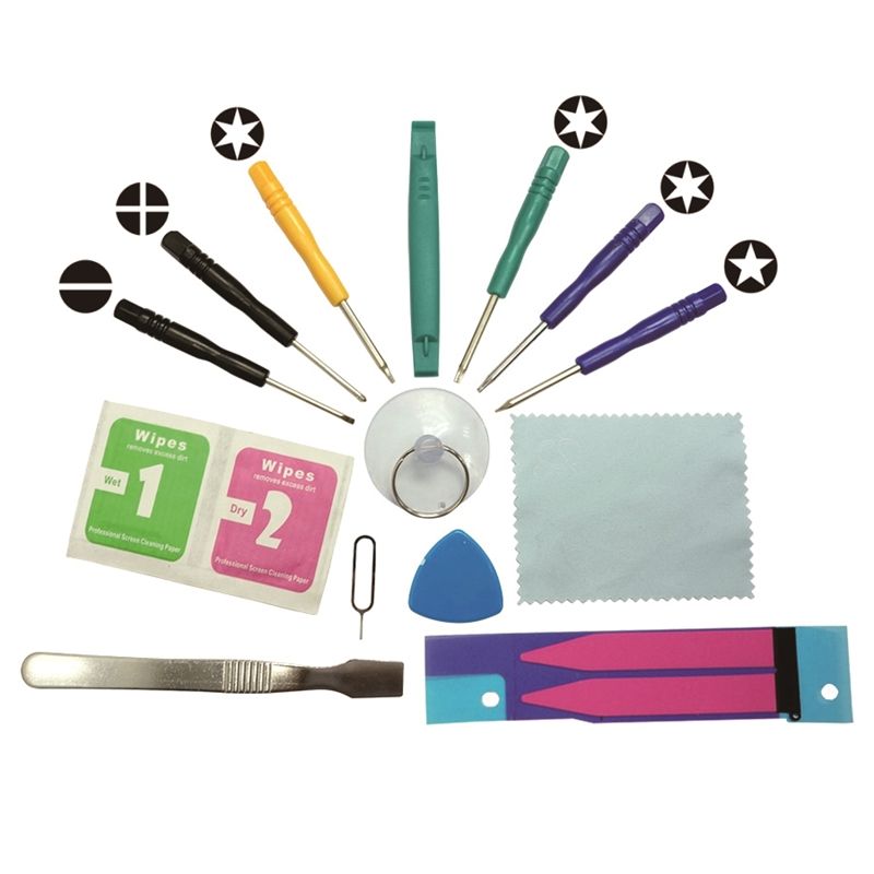 Extended Toolkit For Phone, Laptop & Tablet Dissasembly 13 Pieces Screwdriver Cameron Sino Technology Limited