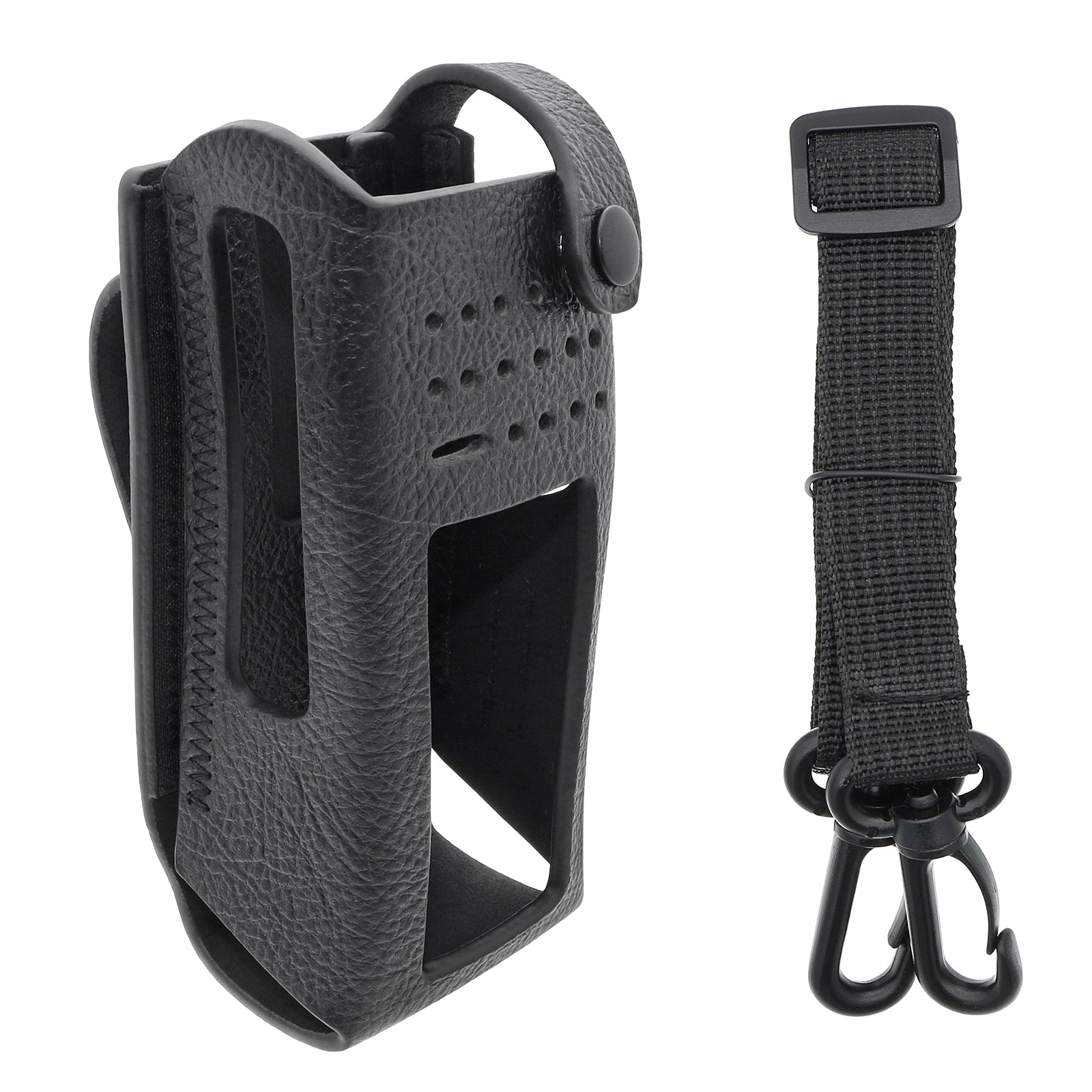 HARD LEATHER CARRY CASE, Two-Way Radio Case Battery fits Motorola Apx9000, Dgp8550e, Two-Way Radio Case Cameron Sino Technology Limited