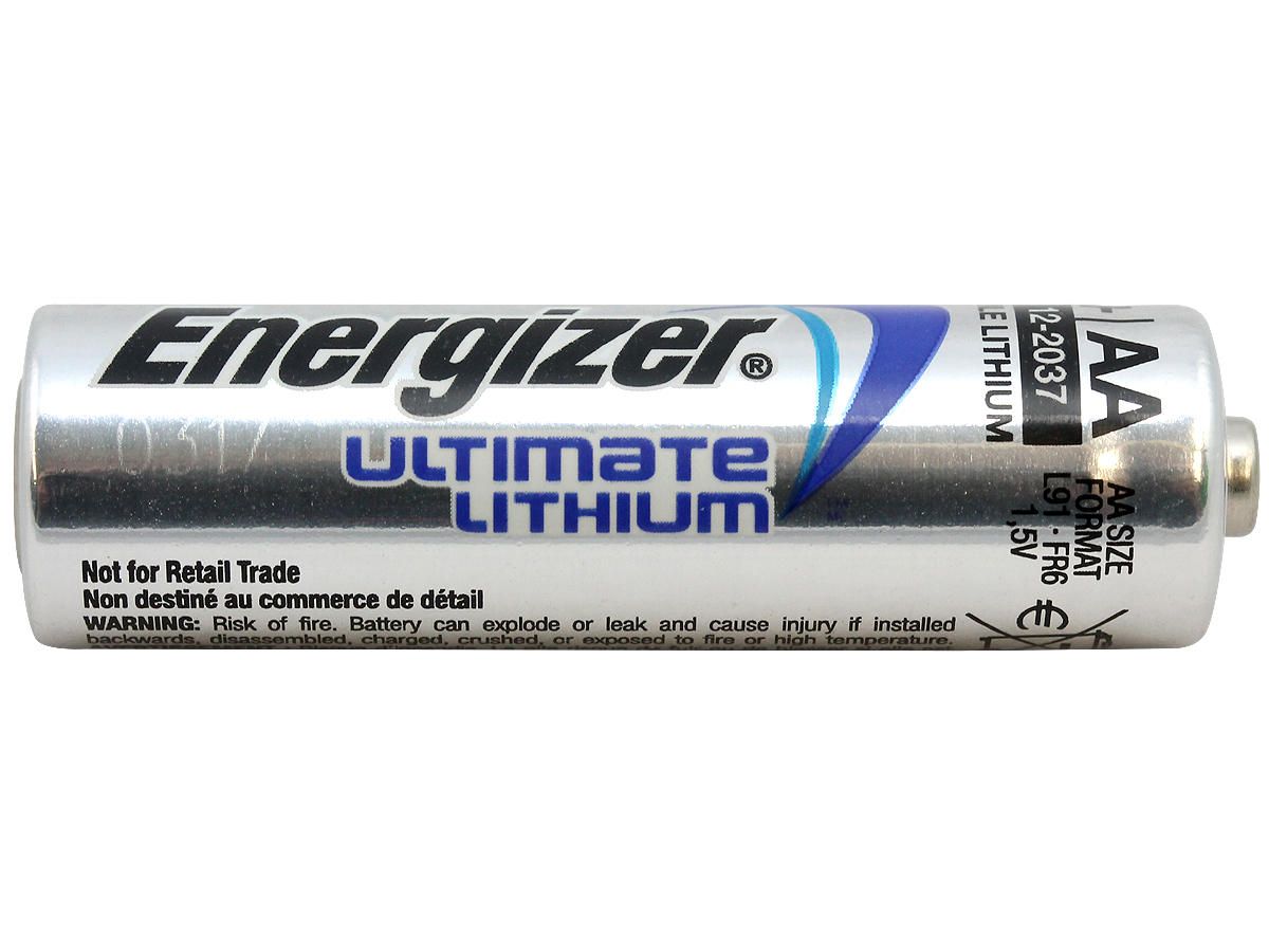 L91 Energizer Ultimate AA Lithium The Worlds Longest Lasting Batteries Cameron Sino Technology Limited