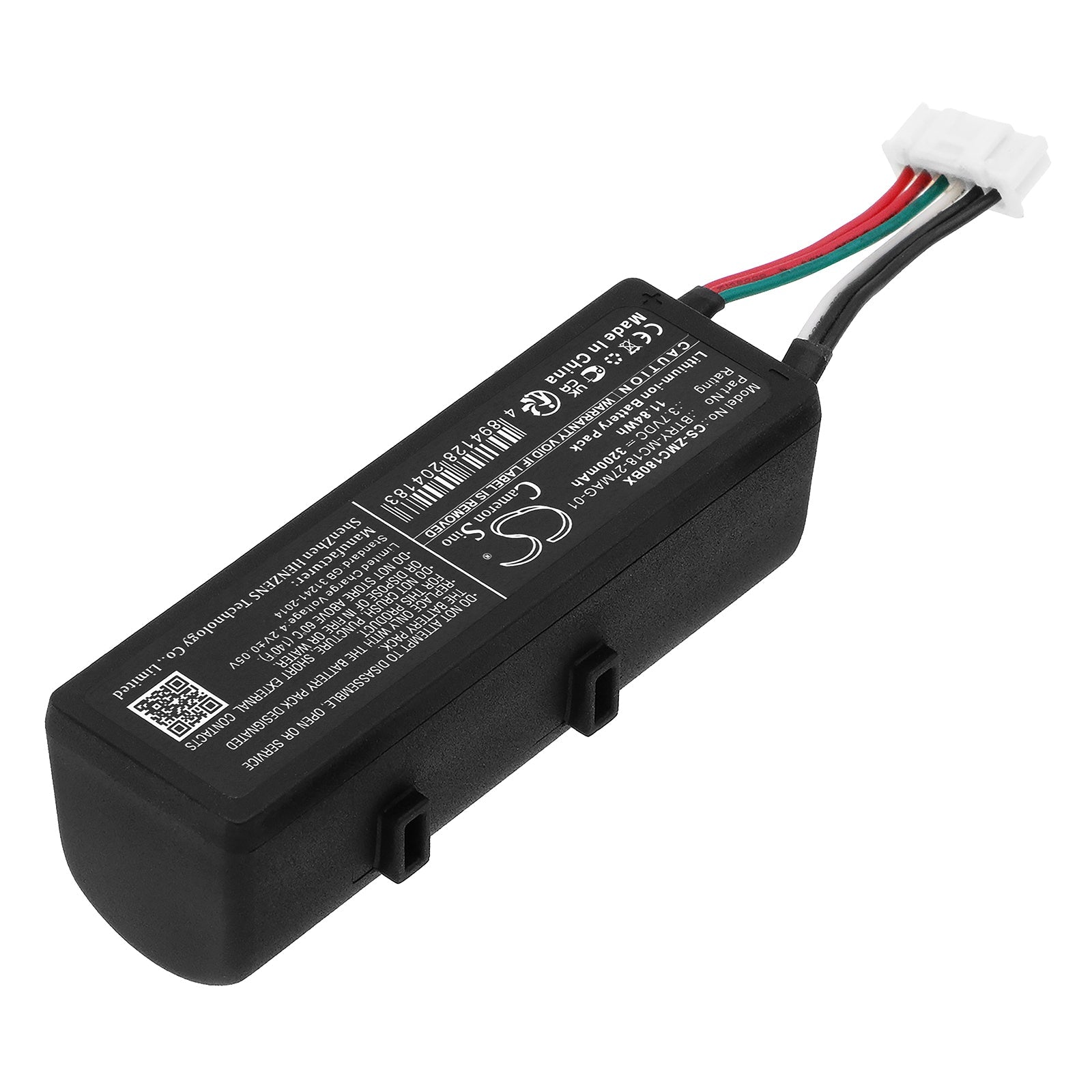 Li-ion, Barcode Scanner Battery fits Zebra Mc18, Mc18n0, 3.7V, 3200mAh Barcode Scanner Cameron Sino Technology Limited