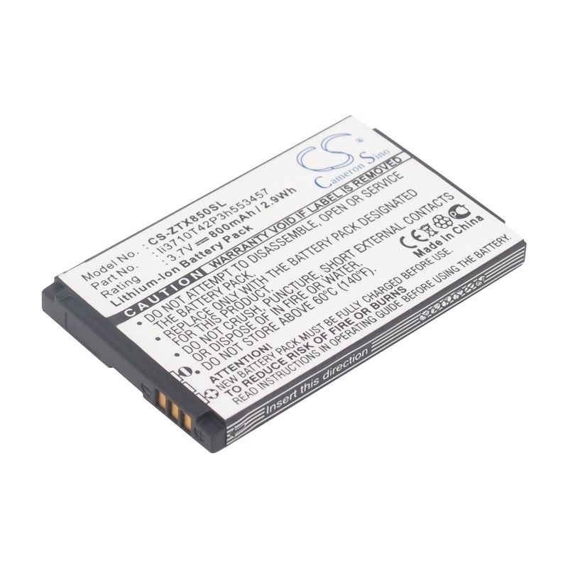Li-ion Battery Fits 3 Skype, S2x, Dell, Xcd28 3.7v, 800mah Mobile & SmartPhone Cameron Sino Technology Limited