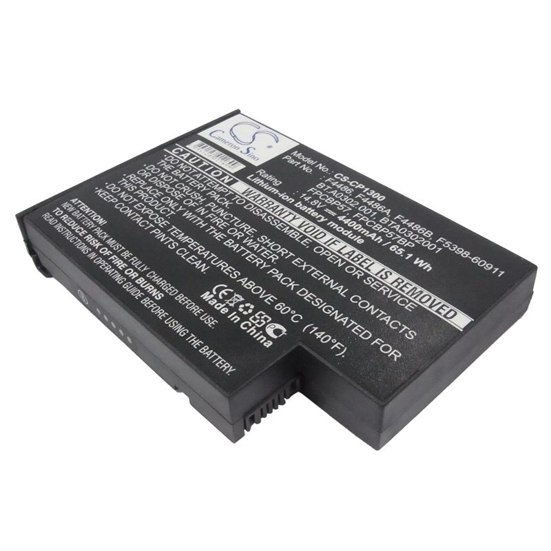 Li-ion Battery fits Acer, Aspire 1300, Aspire 1300dxv, Aspire 1300xc 14.8V, 4400mAh Notebook & Laptop Cameron Sino Technology Limited