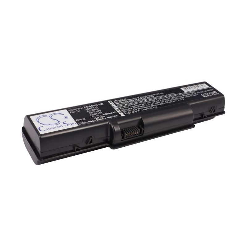 Li-ion Battery fits Acer, Aspire 2930, Aspire 2930-582g25mn, Aspire 2930-593g25mn 11.1V, 6600mAh Notebook & Laptop Cameron Sino Technology Limited