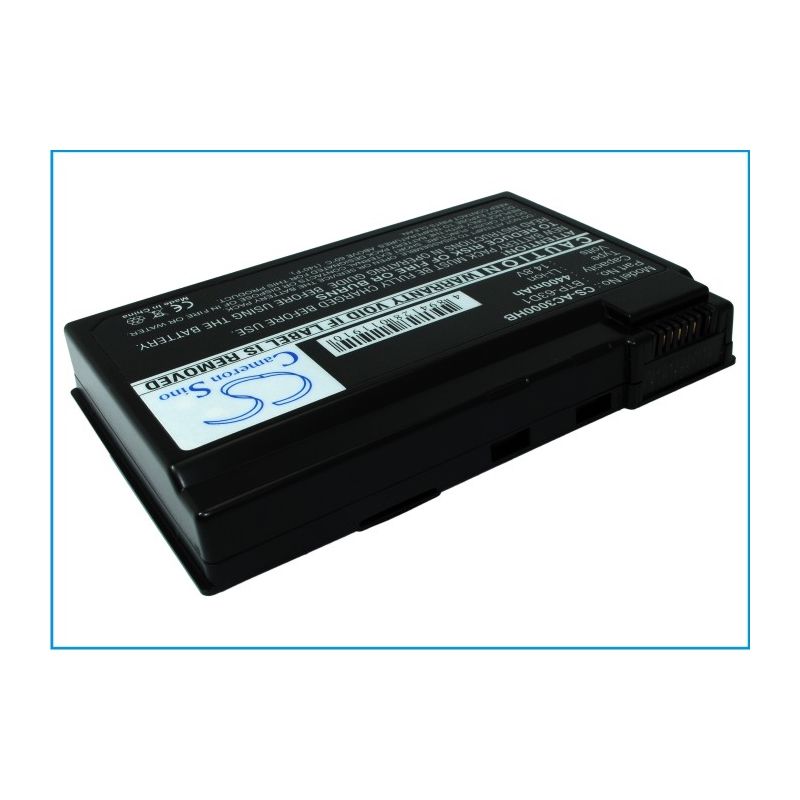 Li-ion Battery fits Acer, Aspire 3020, Aspire 3020lmi, Aspire 3020wlmi 14.8V, 4400mAh Computer Cameron Sino Technology Limited (Suspended)