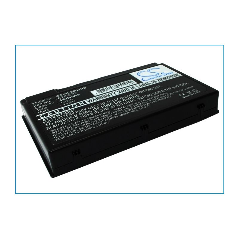 Li-ion Battery fits Acer, Aspire 3020, Aspire 3020lmi, Aspire 3020wlmi 14.8V, 4400mAh Computer Cameron Sino Technology Limited (Suspended)